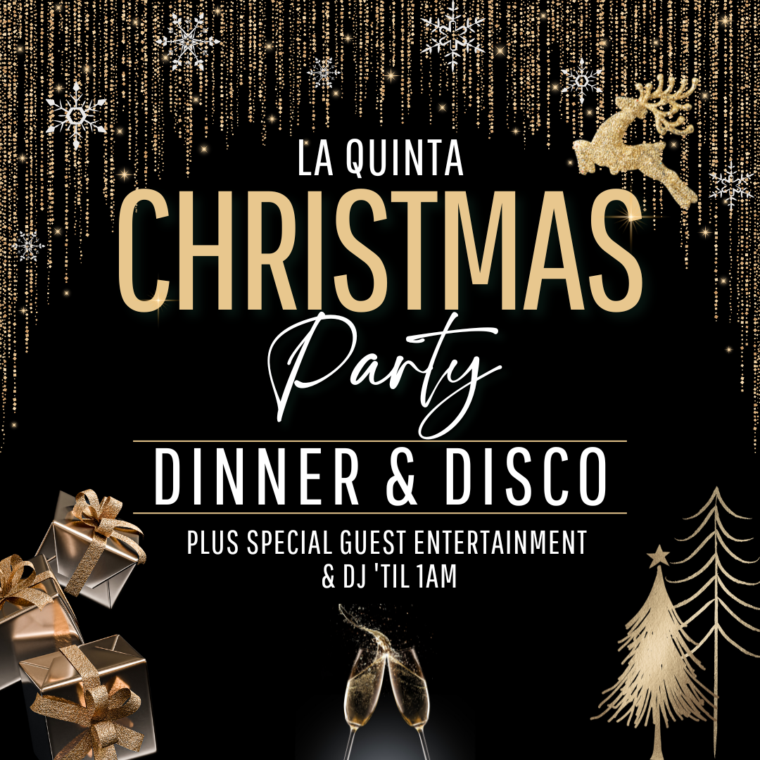 Festive Dinner & Disco Christmas Party Night (NOT A TRIBUTE) | La ...